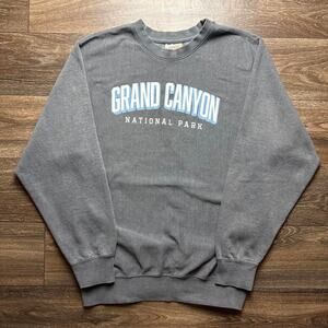 Grey Grand Canyon National Park Crewneck Sweatshirt